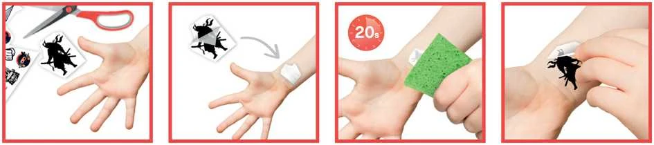 Buki France 75 nuplaunamos tatuiruotės – Manga Kawaii, Buki