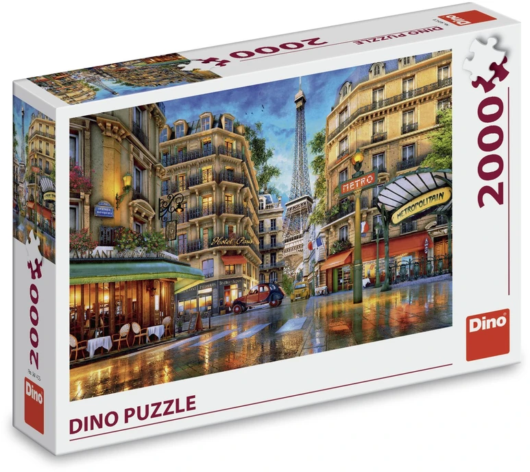 Dėlionė Dino Puzzle 2000 Pcs: Reflections of Paris