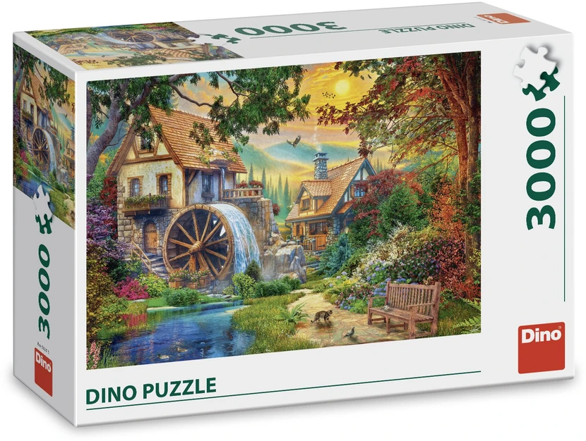 Dėlionė Dino Puzzle 3000 Pcs: Picturesque Mill