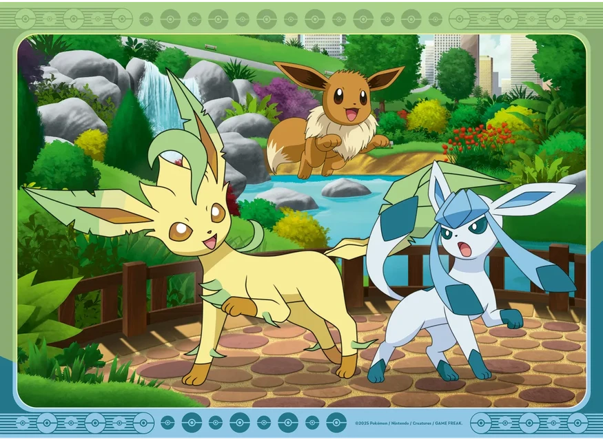 Ravensburger Dėlionė 4x100 vnt. - Pokémonai