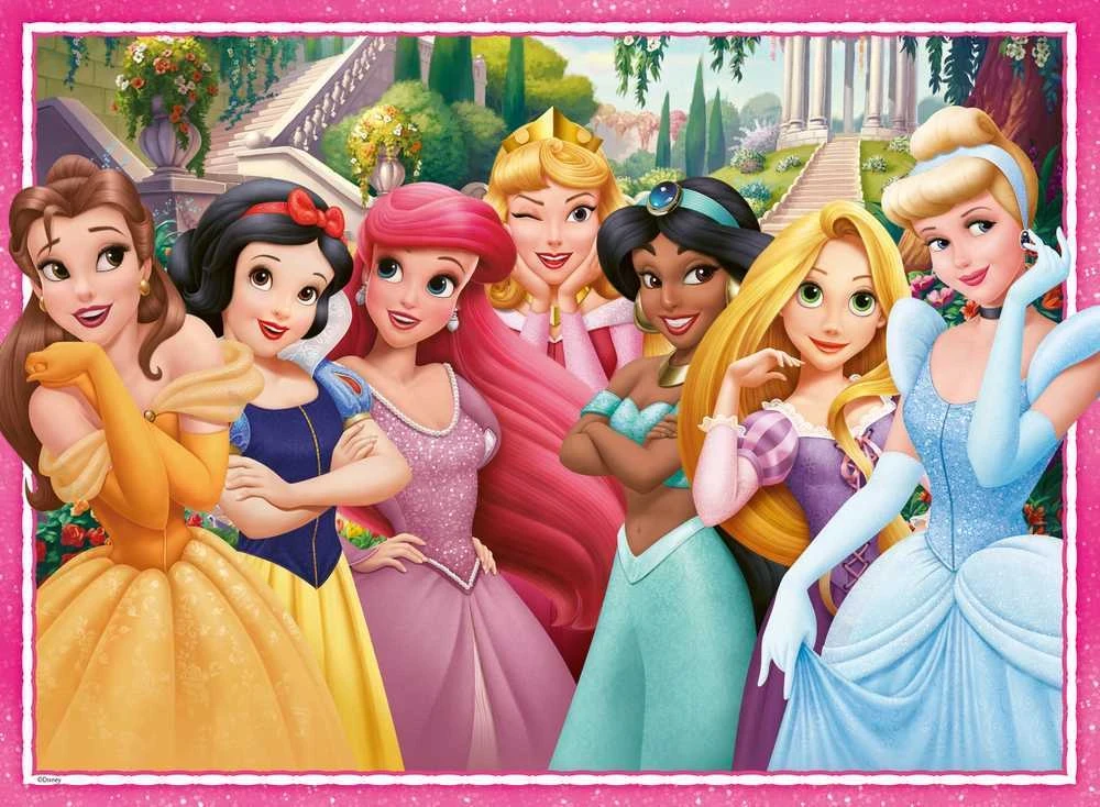 Ravensburger Dėlionė 100 vnt. - Disney princesės