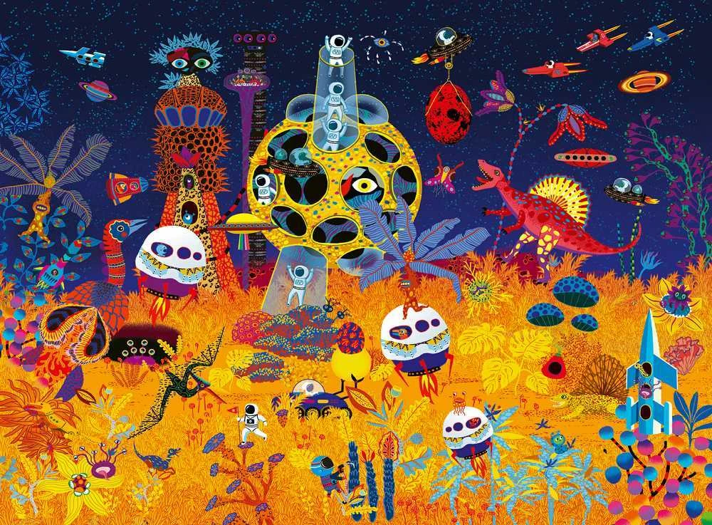 Ravensburger Dėlionė 300 vnt. - Fantastiška planeta