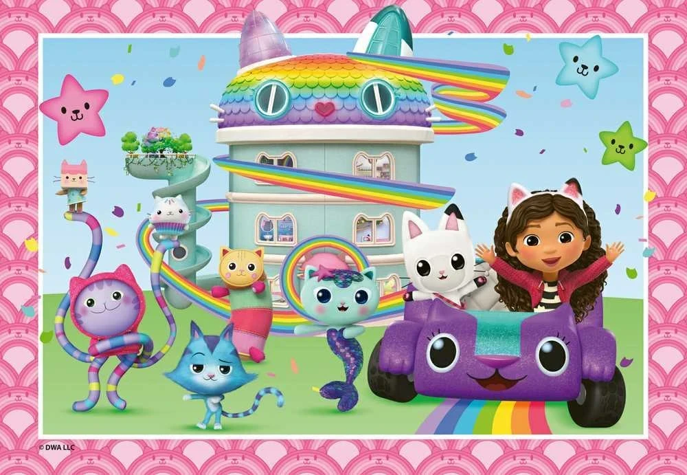 Ravensburger Dėlionė 2x24 vnt. - Gabby's Dollhouse