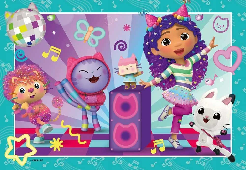 Ravensburger Dėlionė 2x24 vnt. - Gabby's Dollhouse