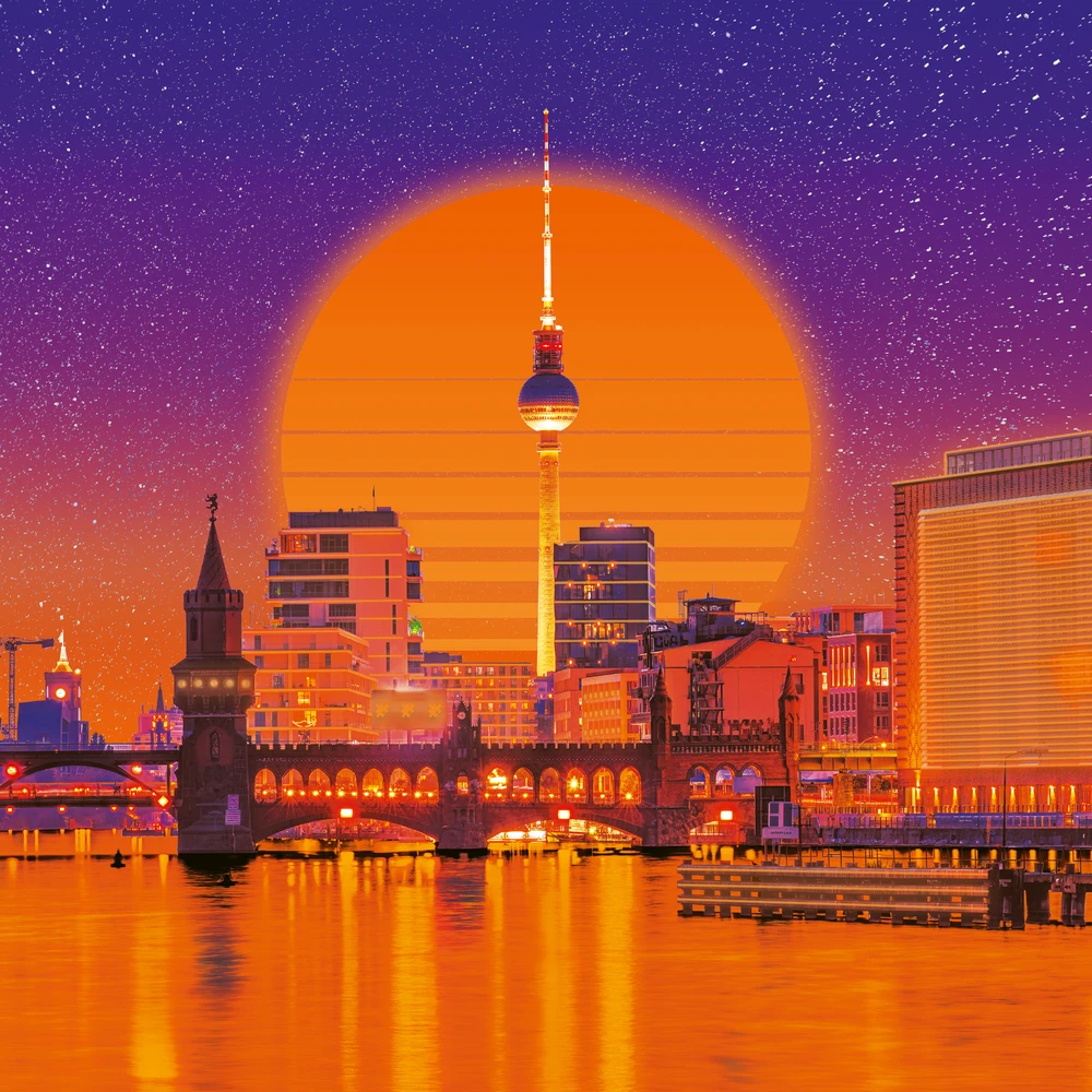 Dėlionė Ravensburger Neon Puzzle 500 Pieces: Berlin