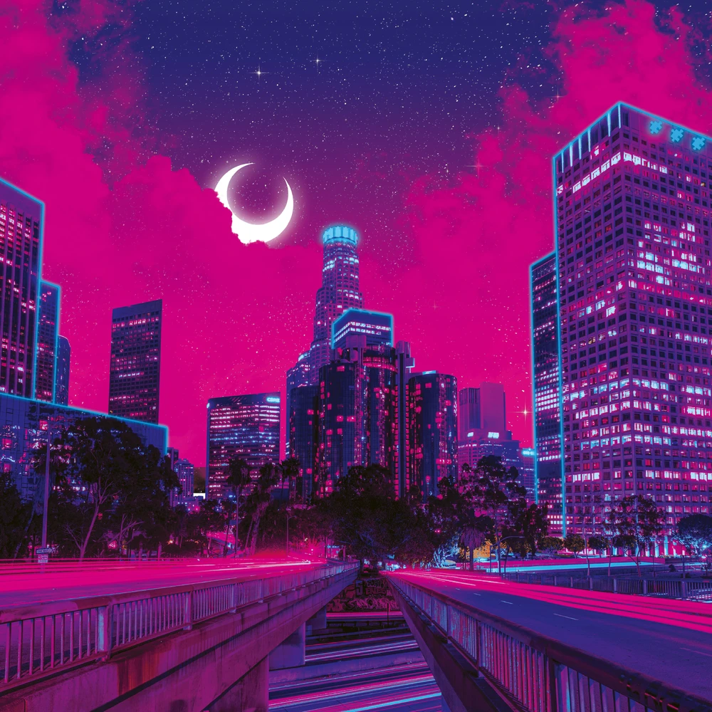 Dėlionė Ravensburger Neon Puzzle 500 Pieces: Los Angeles