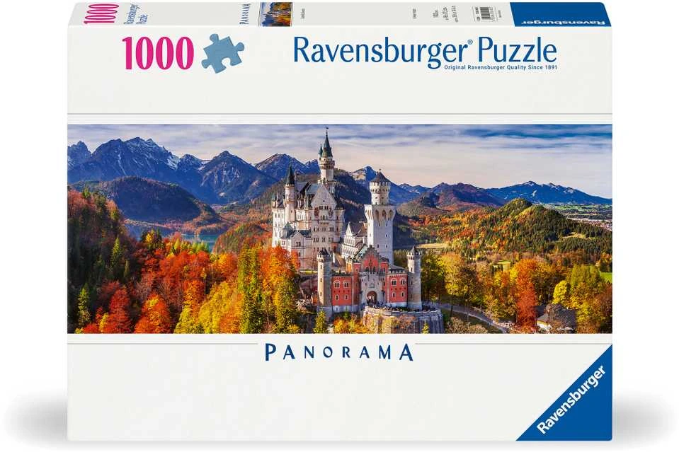 Ravensburger Dėlionė 1000 vnt. - Noišvanšteino pilis aprašymas - Prekės nuotrauka