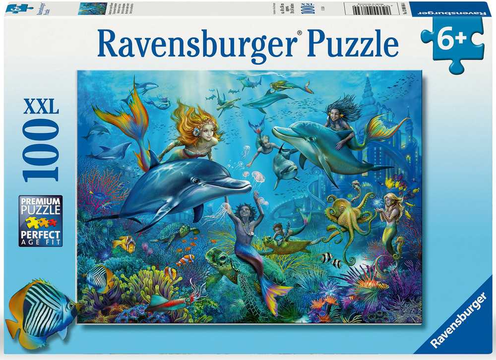 Ravensburger Dėlionė 100 vnt. - Povandeniniai nuotykiai aprašymas - Prekės nuotrauka