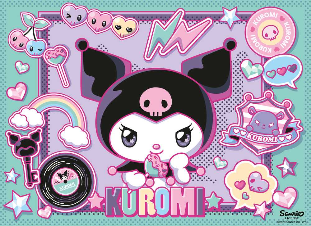 Ravensburger Dėlionė 100 vnt. - Hello Kitty: Kuromi aprašymas - Prekės nuotrauka