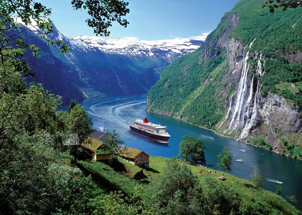 Ravensburger Dėlionė 1000 vnt. - Norvegijos fjordai aprašymas - Prekės nuotrauka