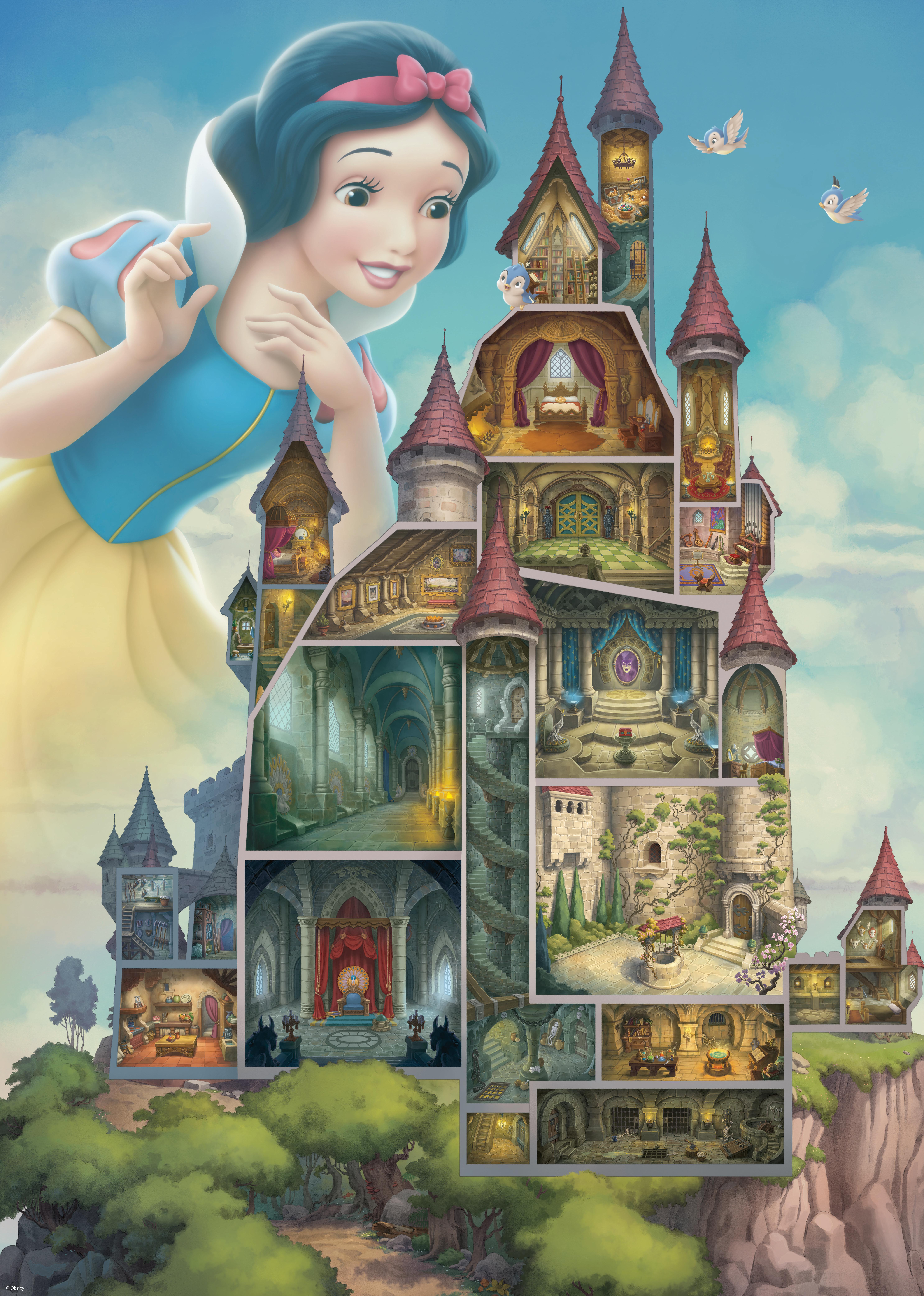 Ravensburger Dėlionė 1000 vnt. - Snieguolė