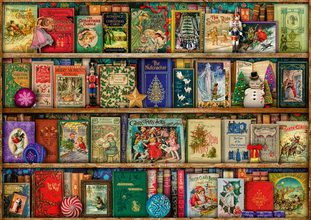 Dėlionė Ravensburger Vánoční knihovna