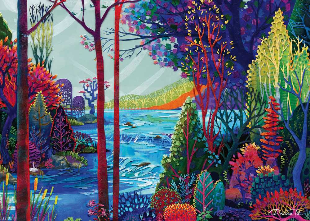 Ravensburger Dėlionė 1000 vnt. - Indigo miškas aprašymas - Prekės nuotrauka