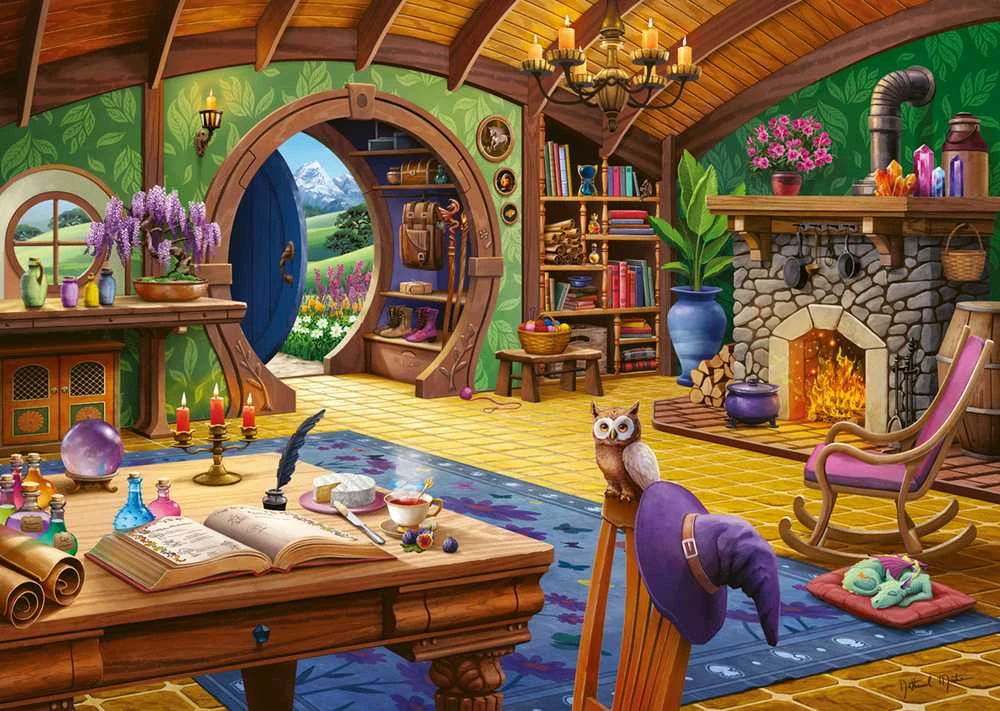 Ravensburger Dėlionė 1000 vnt. - Žavus namas aprašymas - Prekės nuotrauka