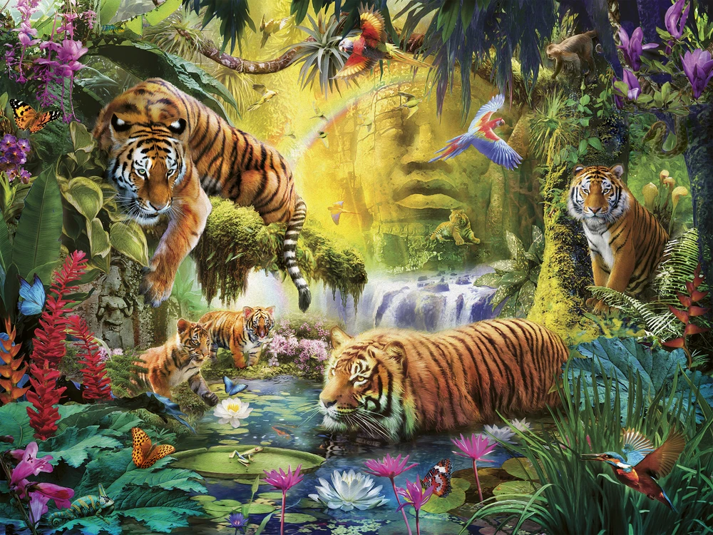 Dėlionė Ravensburger 12000696, 1500 vnt., Kita