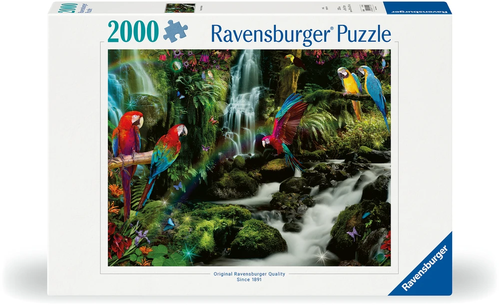 Ravensburger Dėlionė 2000 vnt. - Papūgos džiunglėse