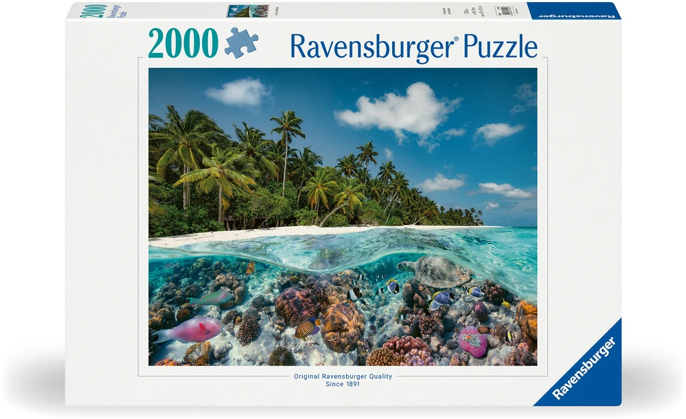 Ravensburger Dėlionė 2000 vnt. - Maldyvai
