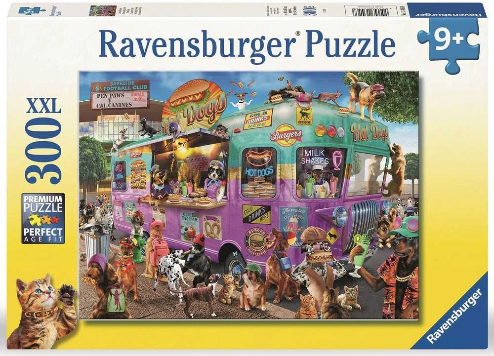 Dėlionė Ravensburger Puzzle 300 pc Hot Dog Queue