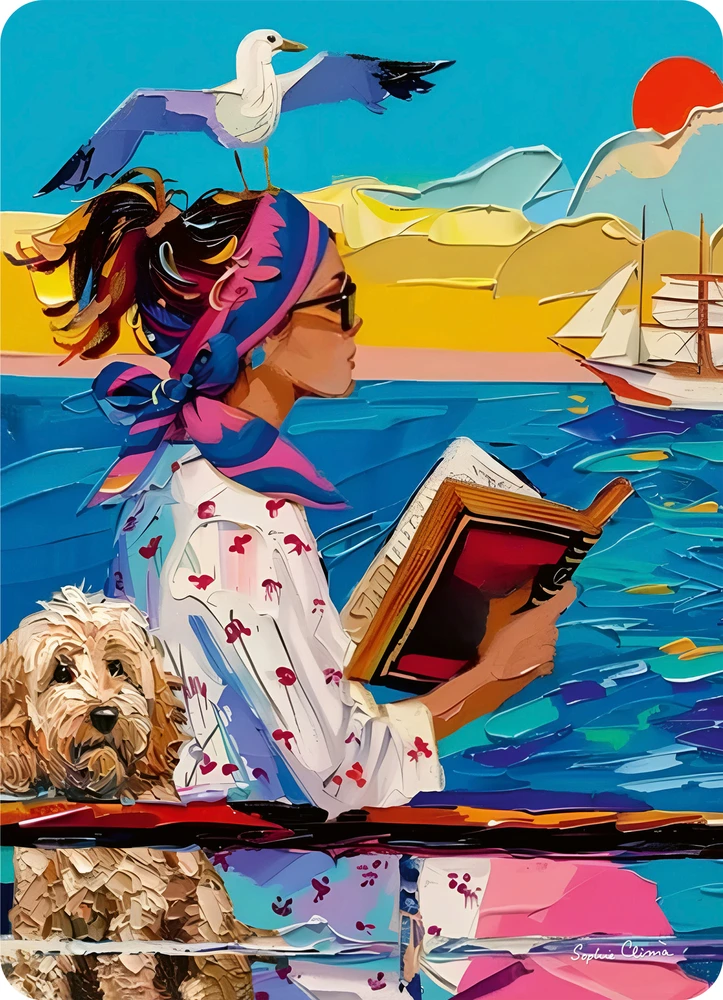Dėlionė Ravensburger Puzzle 3x100 Pieces: Have Dog, Will Travel & Easel Set