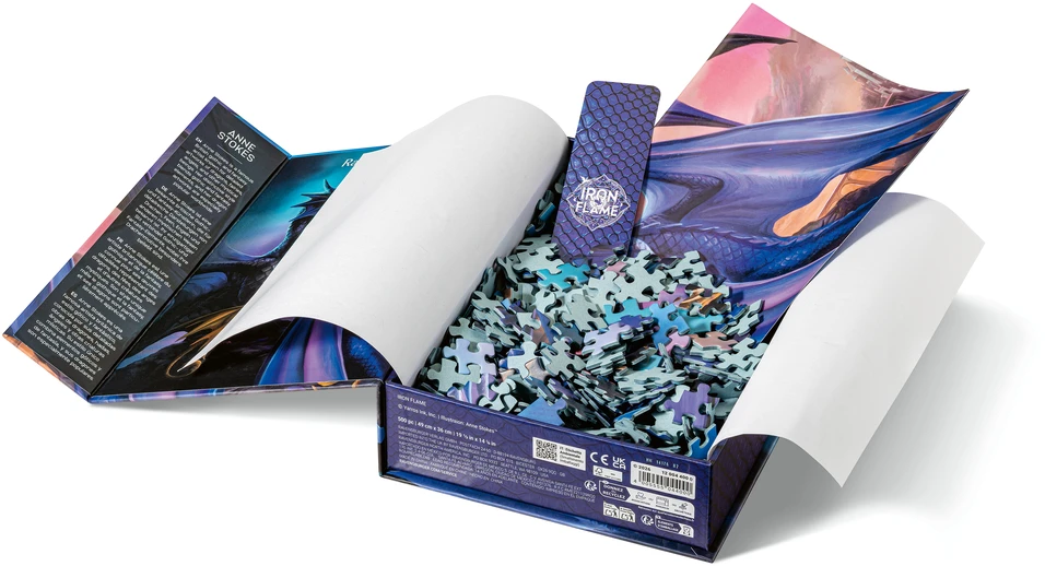 Dėlionė Ravensburger Puzzle 500 Pieces: Rebecca Yarros "Iron Flame"