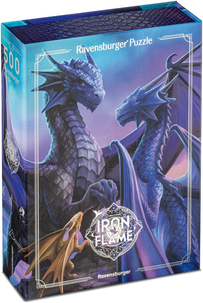 Dėlionė Ravensburger Puzzle 500 Pieces: Rebecca Yarros "Iron Flame"