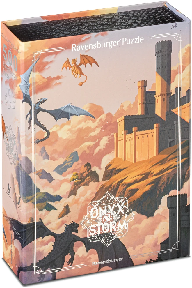 Ravensburger dėlionė 500 dalių: Rebecca Yarros „Onyx Storm“