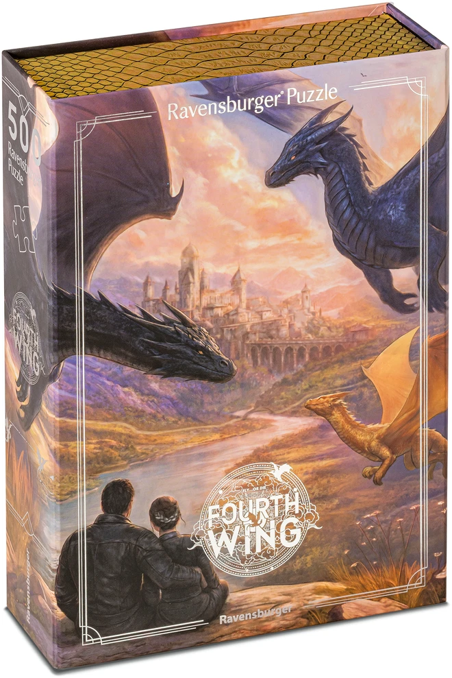 Ravensburger Dėlionė 500 dalių: Rebecca Yarros „Fourth Wing“