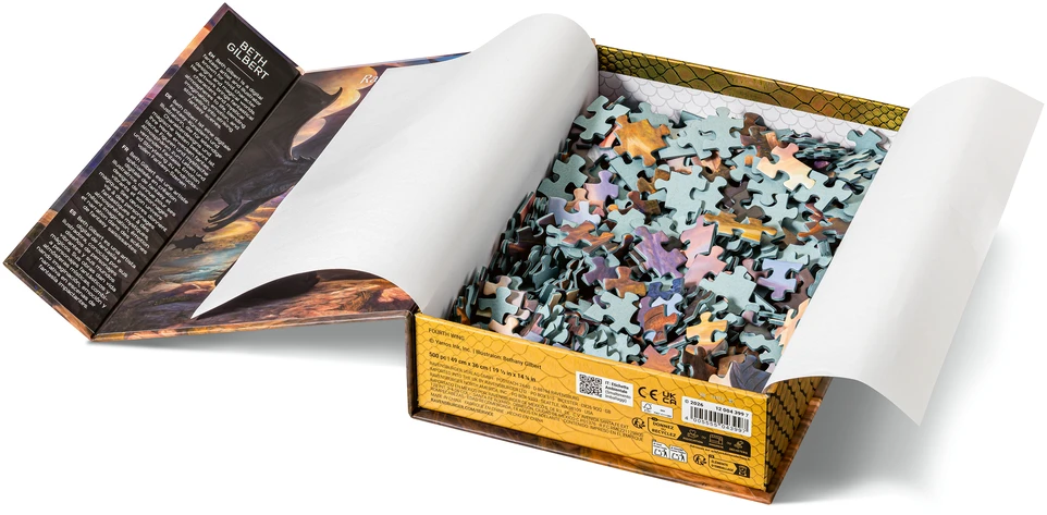 Dėlionė Ravensburger Puzzle 500 Pieces: Rebecca Yarros "Fourth Wing"