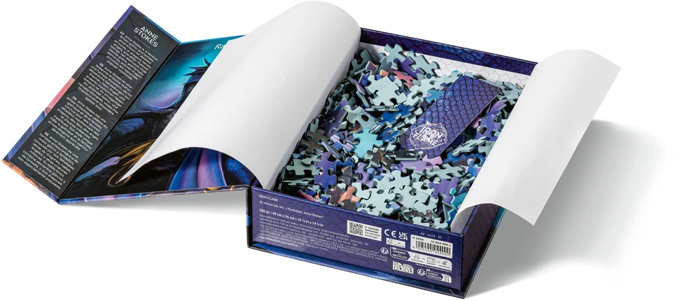 Dėlionė Ravensburger Puzzle 500 Pieces: Rebecca Yarros "Iron Flame"