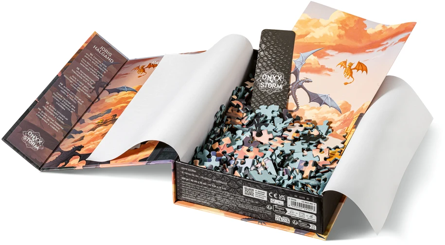 Dėlionė Ravensburger Puzzle 500 Pieces: Rebecca Yarros "Onyx Storm"