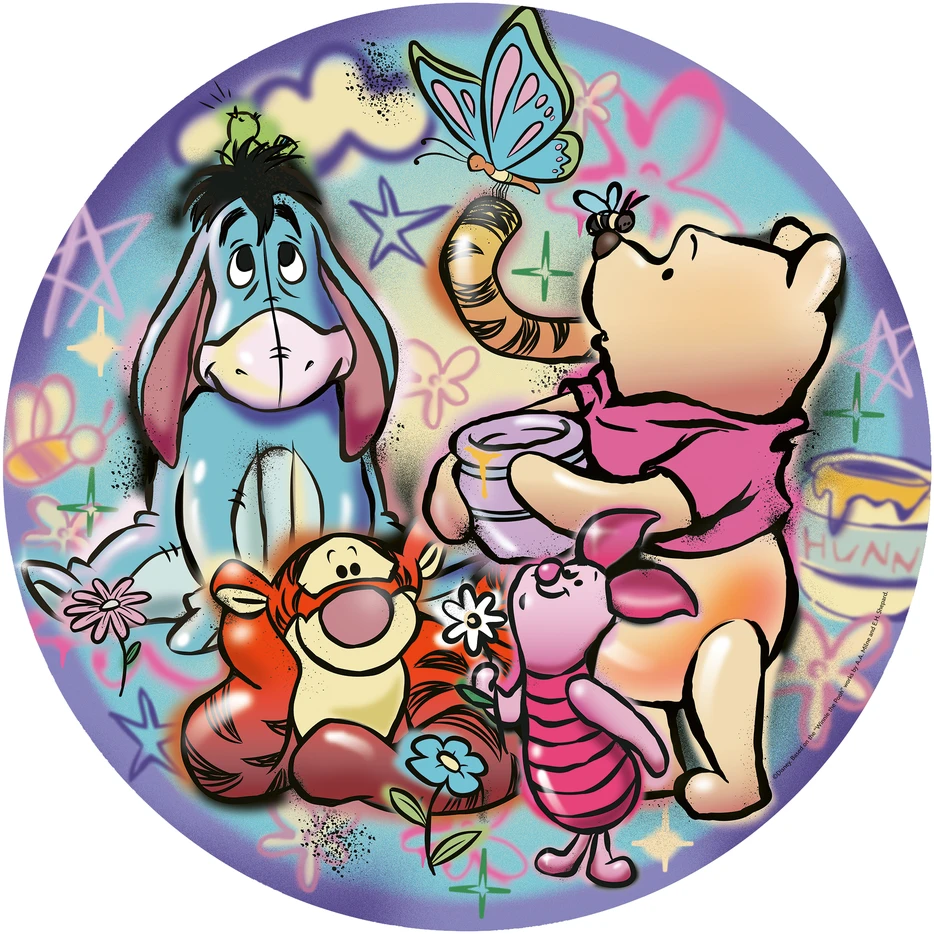 Dėlionė Ravensburger Puzzle 500 Pieces Circular: Winnie the Pooh