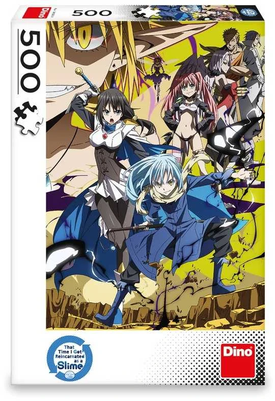 Dino Puzzle 500 Pieces: Anime Slime