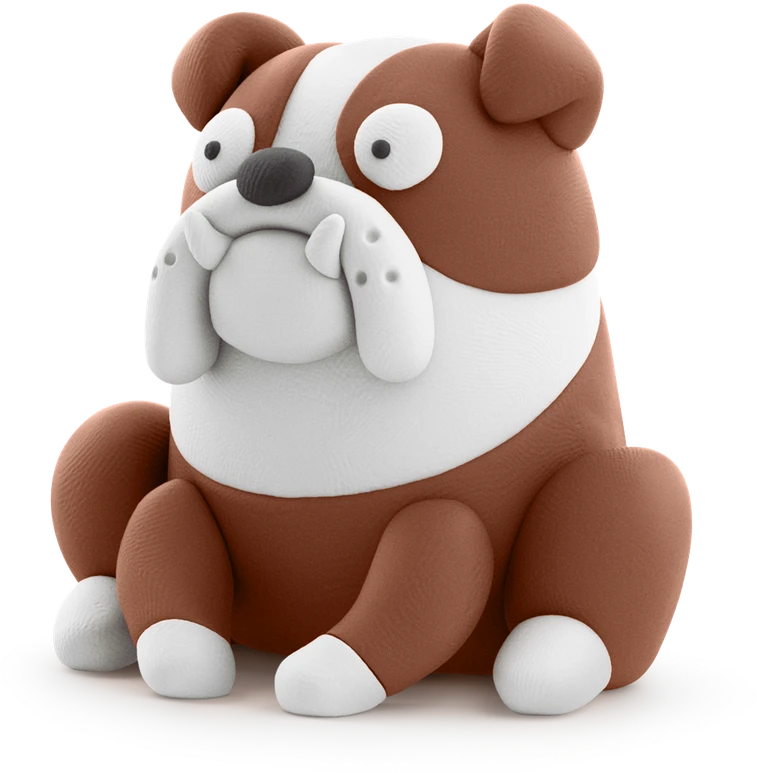 TM Toys Hey Clay - Rinkinys šunų draugai, 15 vnt. pakuotė