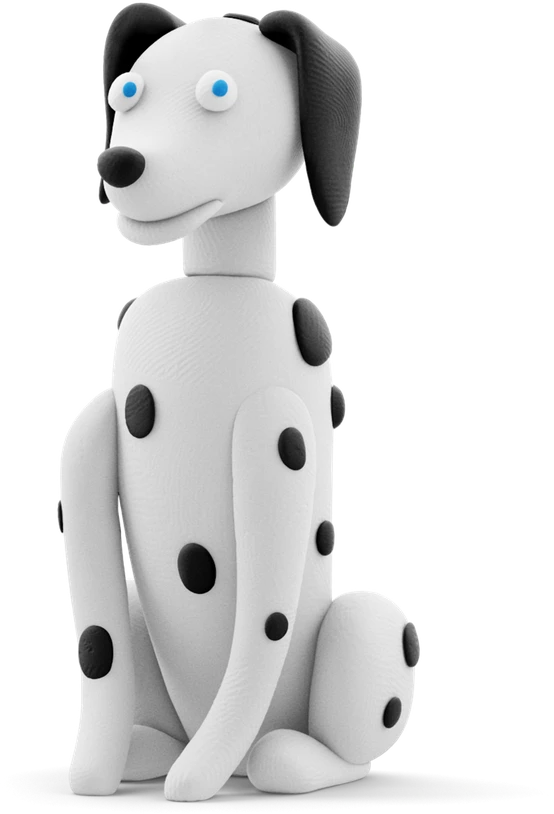 TM Toys Hey Clay - Rinkinys šunų draugai, 15 vnt. pakuotė