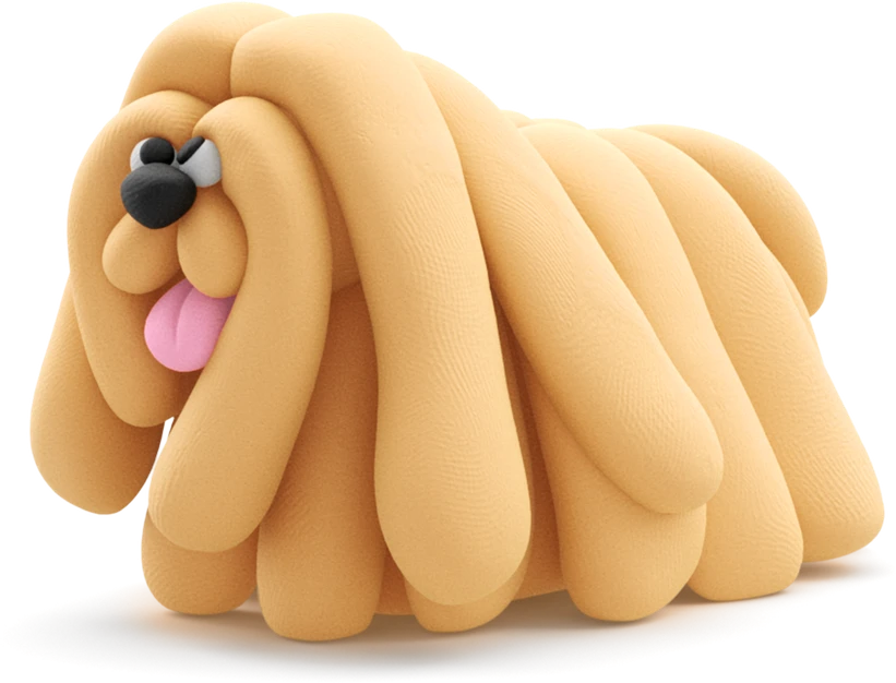 TM Toys Hey Clay - Rinkinys šunų draugai, 15 vnt. pakuotė