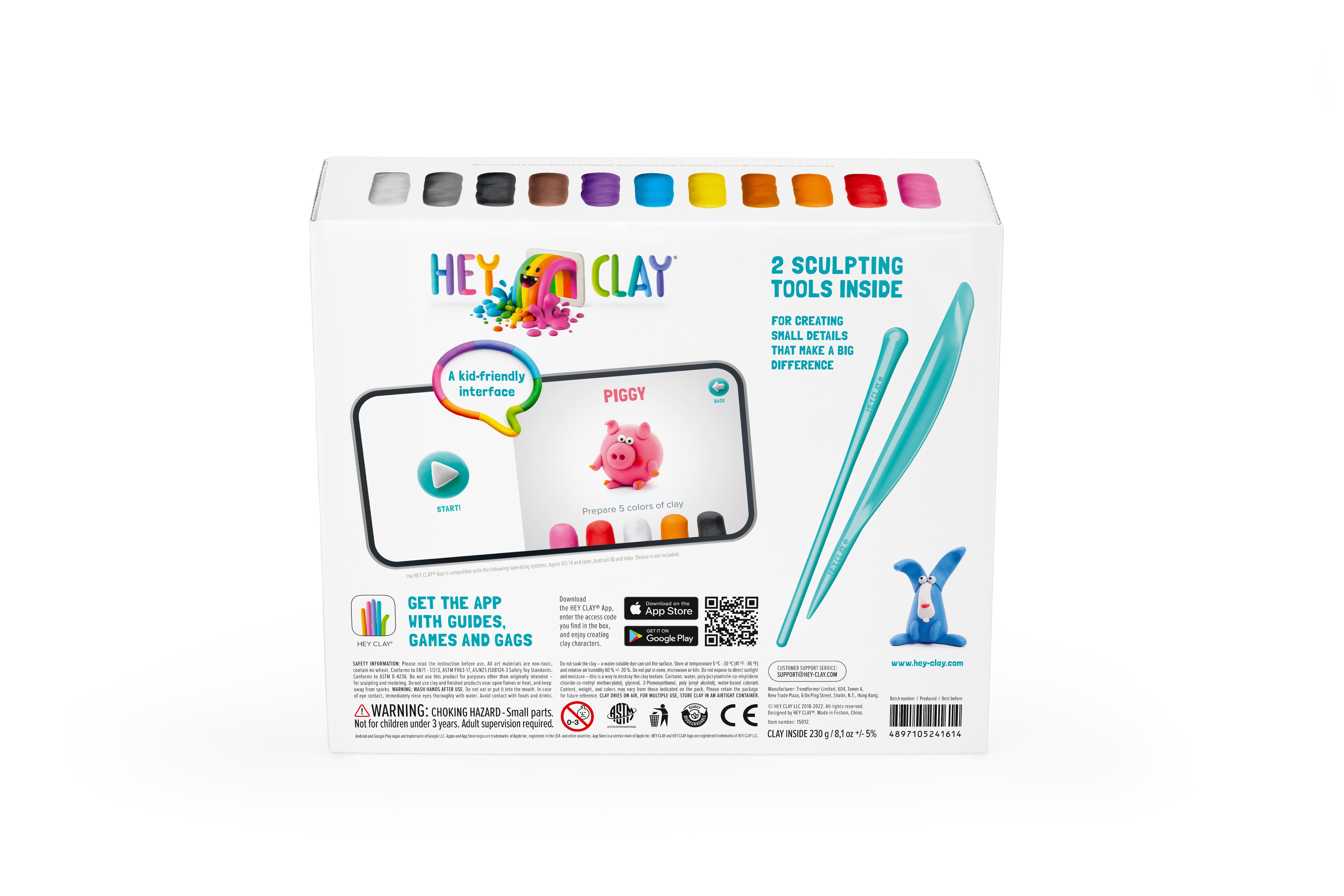 HEY CLAY Modeling Clay Animals