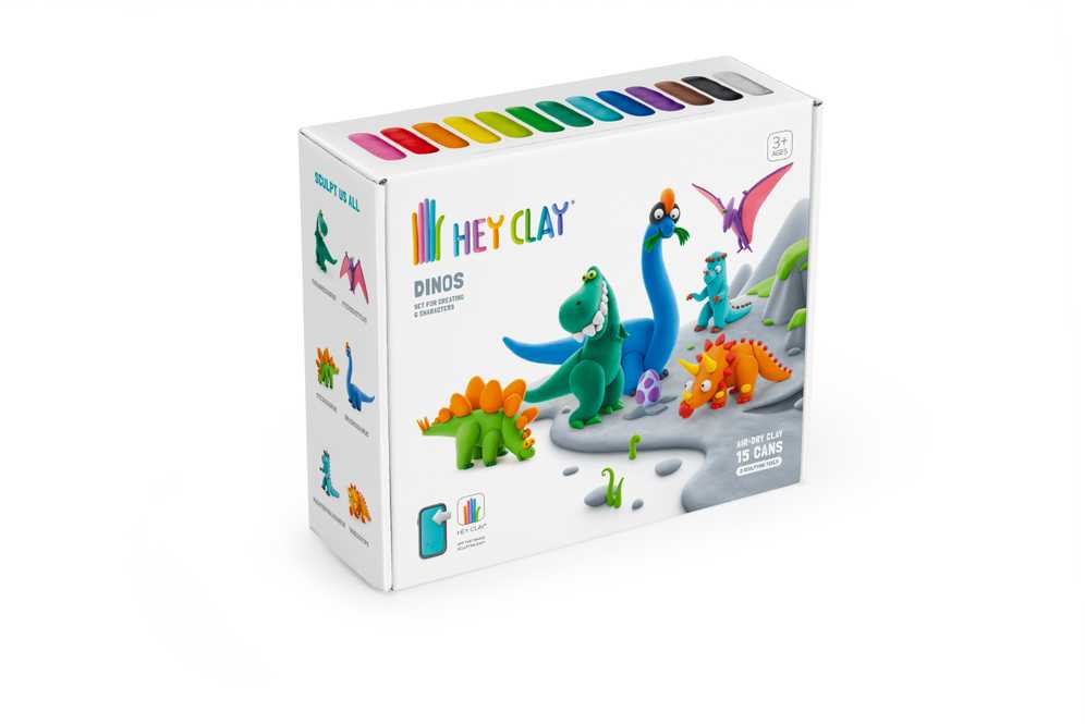 HEY CLAY Modeling Clay Dinosaurs