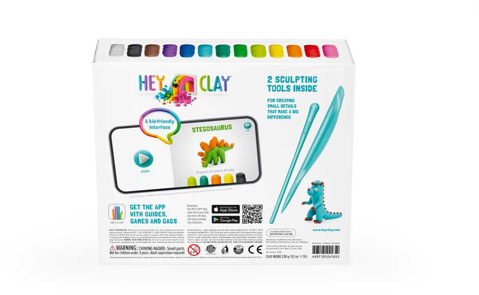 HEY CLAY Modeling Clay Dinosaurs