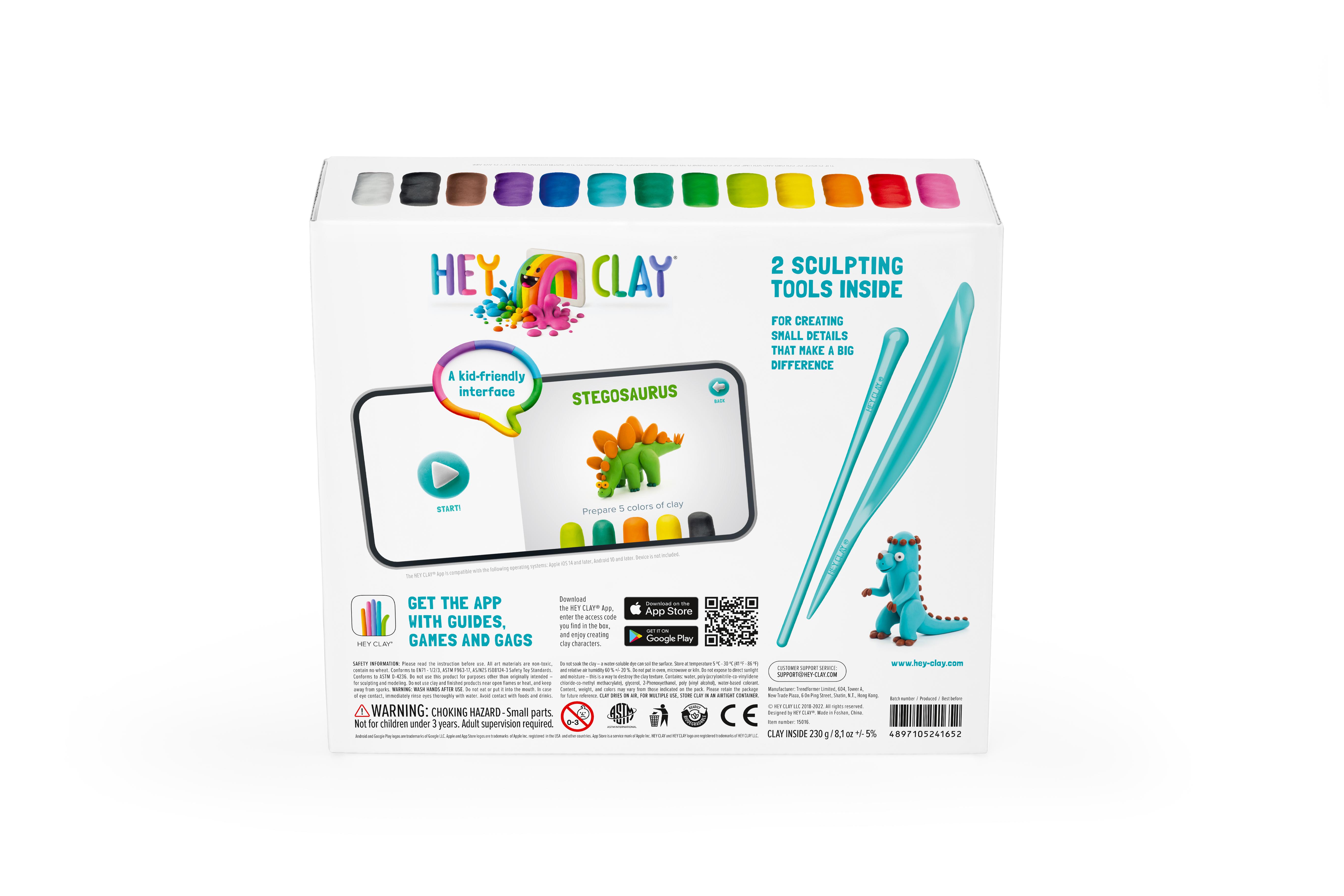 HEY CLAY Modeling Clay Dinosaurs