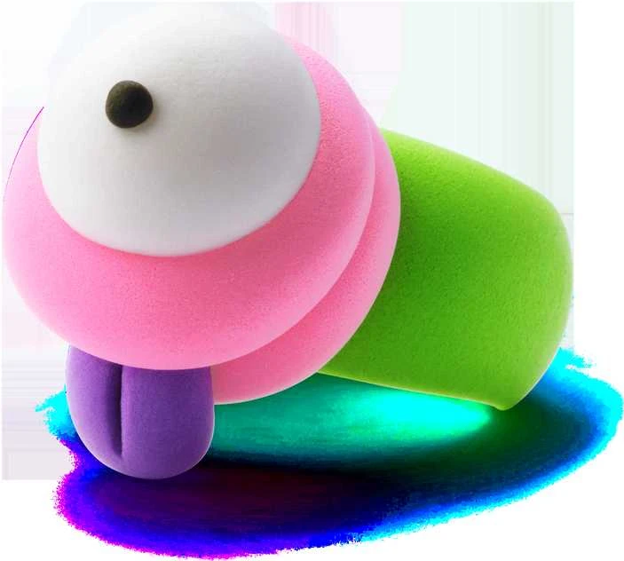 HEY CLAY Modeliavimo molio žiedai Ateiviai