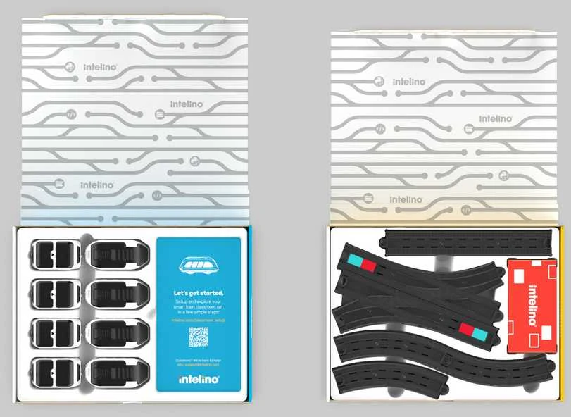 Intelino Smart Train klasės rinkinys