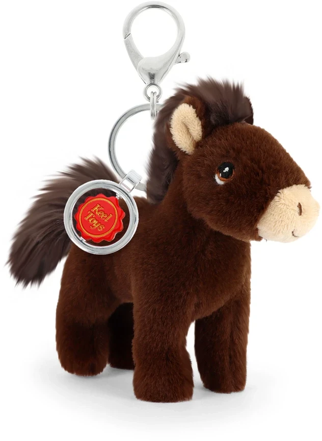 Keel Toys Pliušinis raktų pakabutis - ūkio gyvūnai, 12 cm