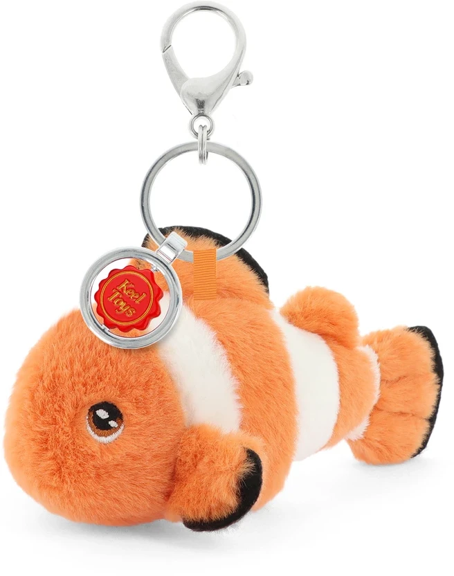 Keel Toys Pliušinis raktų pakabutis - Jūrų gyvūnija, 12 cm
