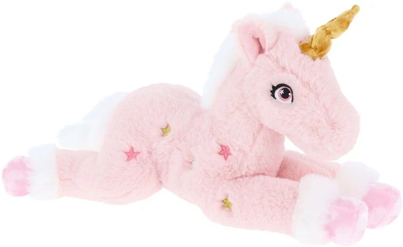 Keel Toys Pliušinis rožinis vienaragis, 35 cm