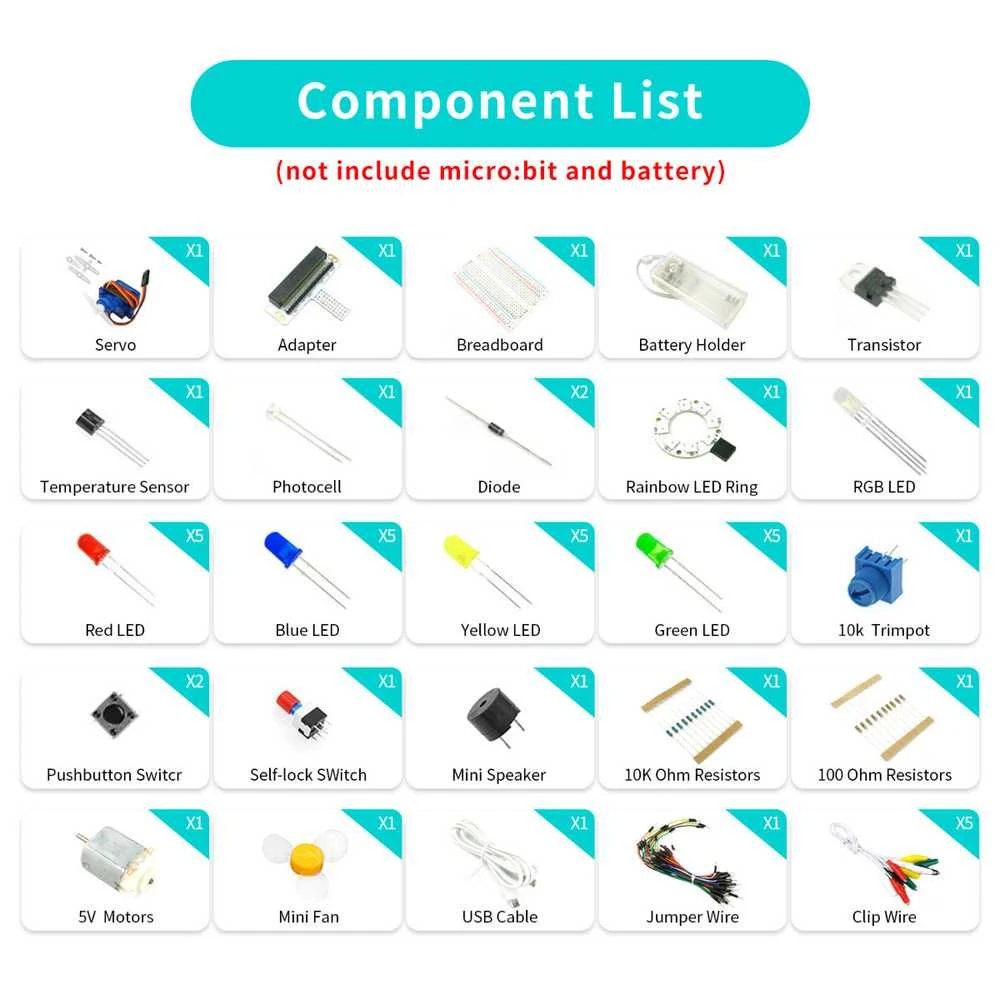Kitronik BBC Micro:bit Starter Kit
