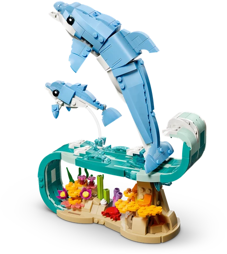 LEGO® Creator 3 in 1 Jūrų gyvūnai: gražūs delfinai 31385