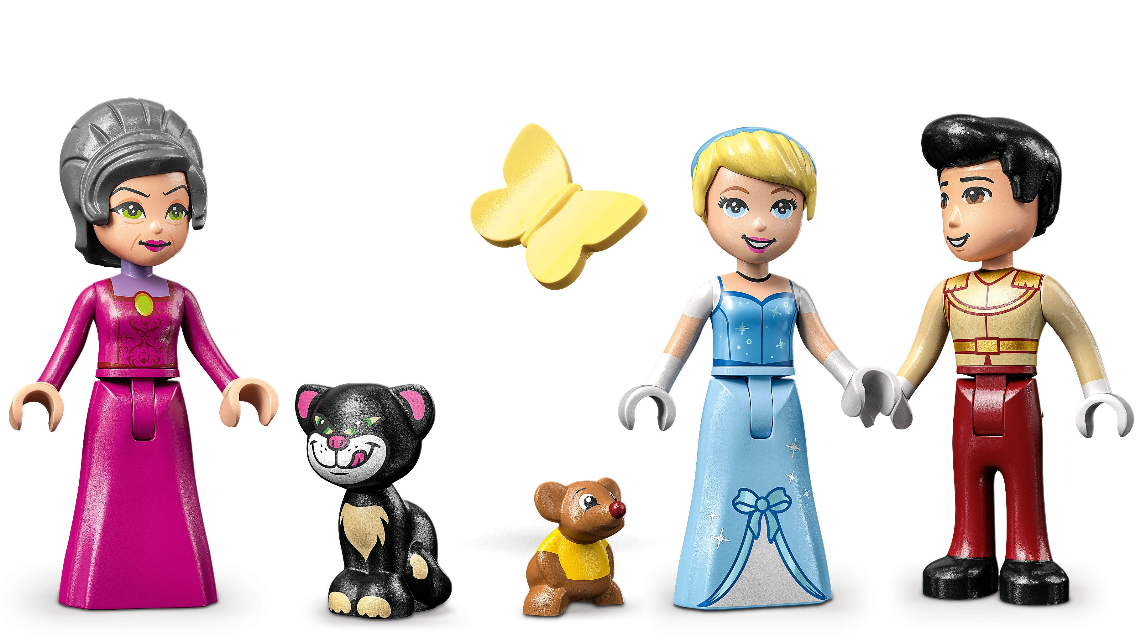 LEGO® ǀ Disney Pelenės ir Žavingojo princo pilis 43206 konstravimo rinkinys (365 dalys) 43206