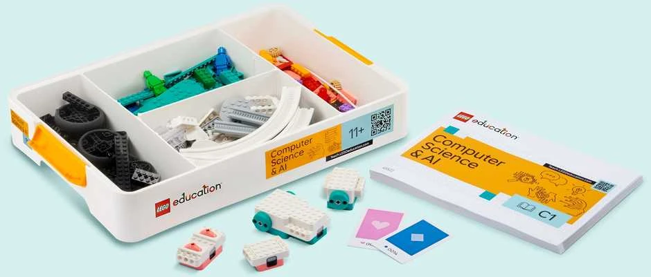 LEGO Education kompiuterių mokslo ir dirbtinio intelekto rinkinys: 7–9 klasės