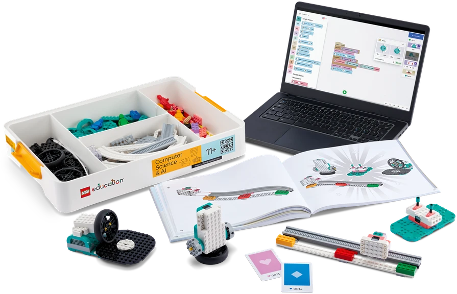 LEGO Education kompiuterių mokslo ir dirbtinio intelekto rinkinys: 7–9 klasės