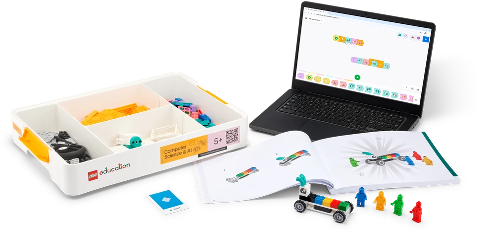 LEGO Education Computer Science & AI rinkinys: 1–3 klasėms